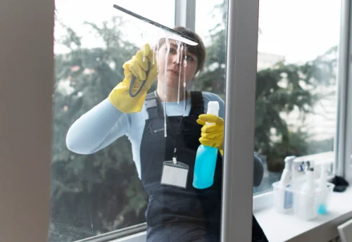 Nettoyage de vitres intérieures et extérieures à Cosges